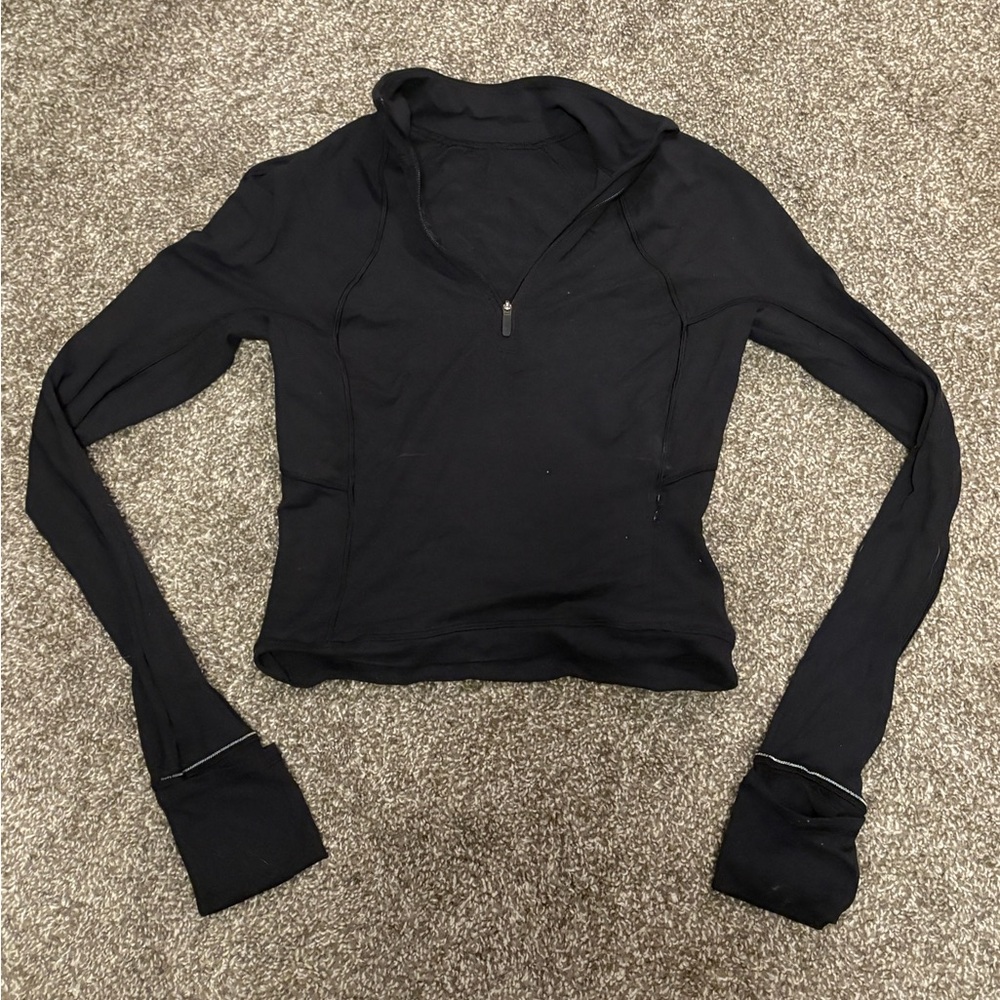 Black Lululemon Quarter Zip